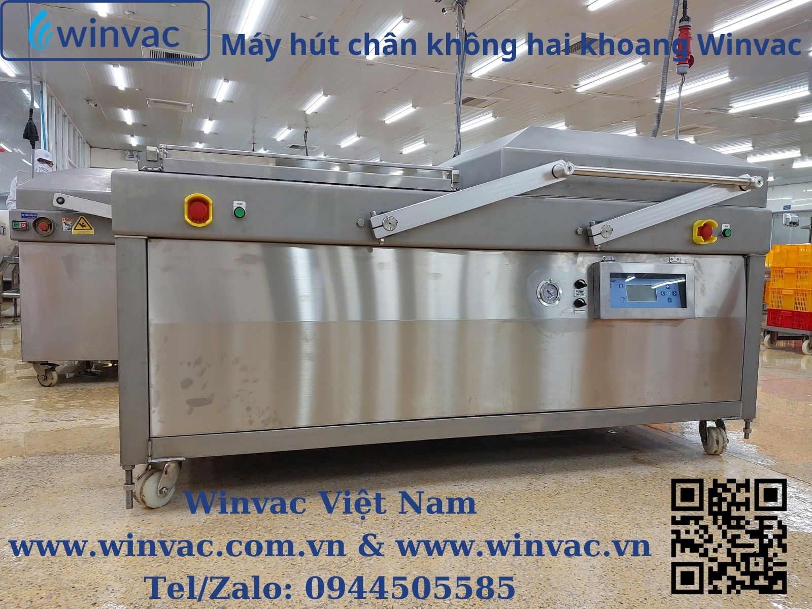 Máy hút chân không hai khoang Winvac